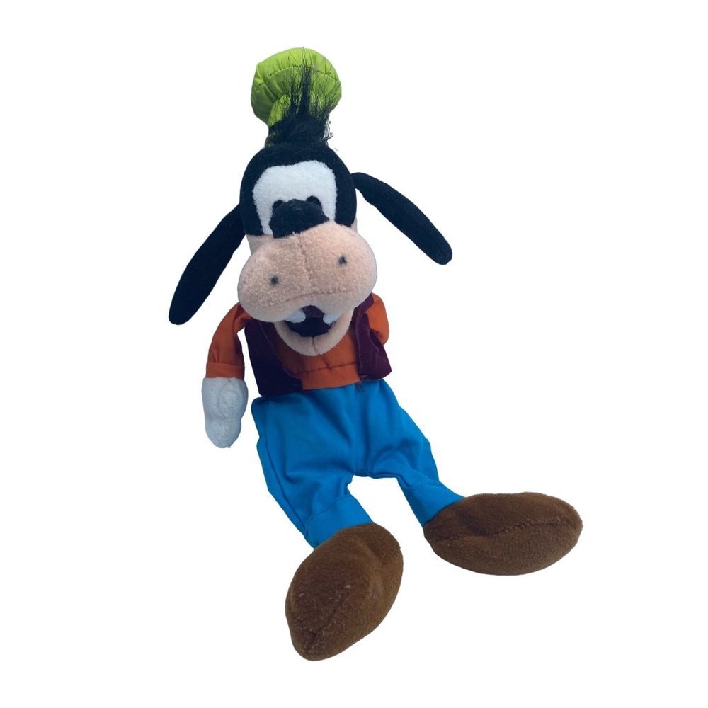 Walt Disney Anthropomorphic Mickey Mouse Clubhouse Goofy Dog Stuffed Plush 10”